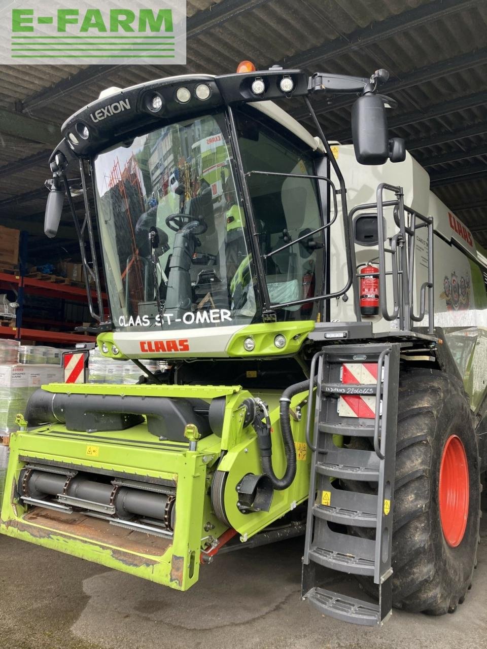 Mähdrescher typu CLAAS lexion 6600, Gebrauchtmaschine w BLENDECQUES (Zdjęcie 1)