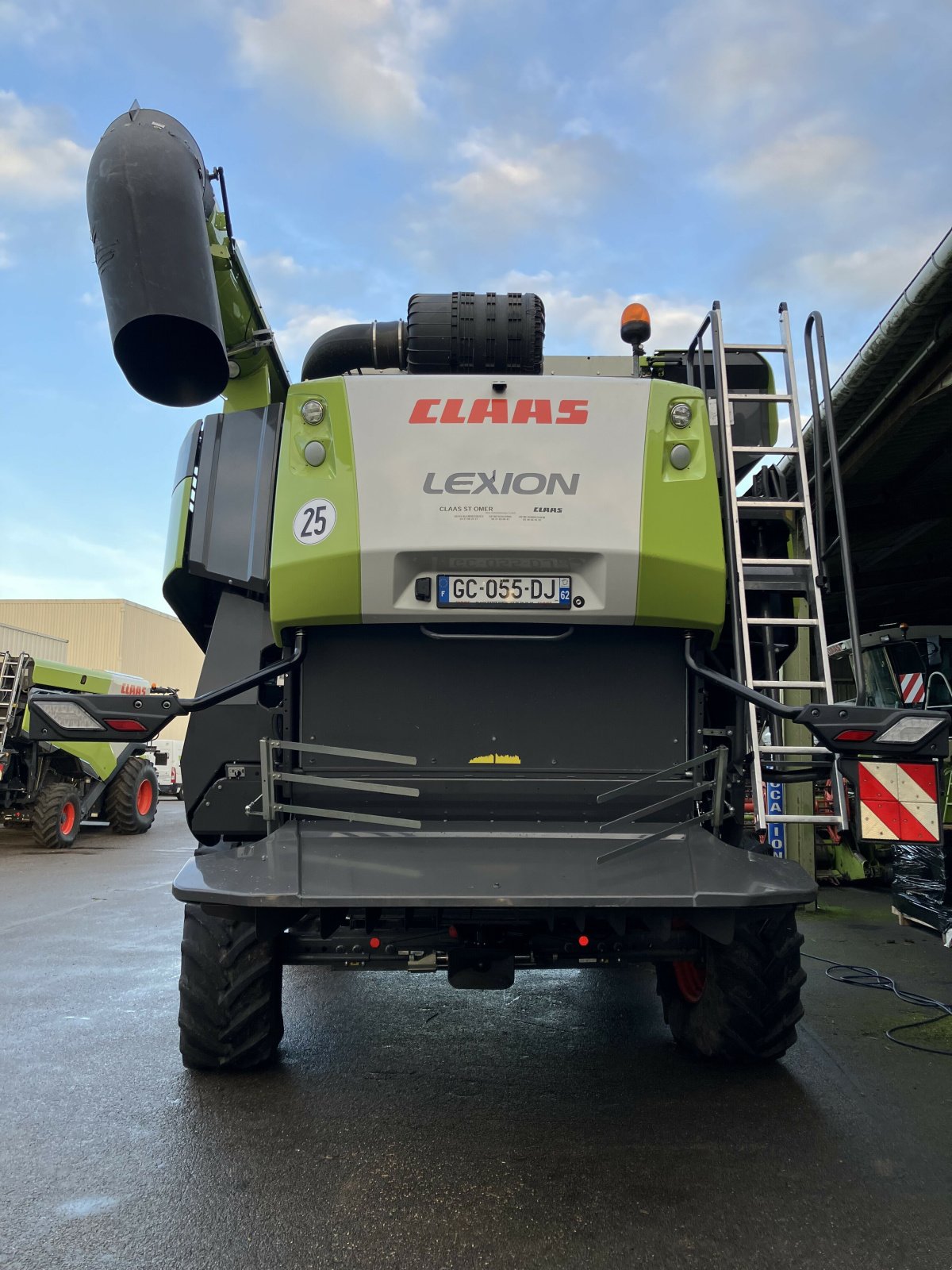 Mähdrescher des Typs CLAAS LEXION 6600, Gebrauchtmaschine in BLENDECQUES (Bild 4)