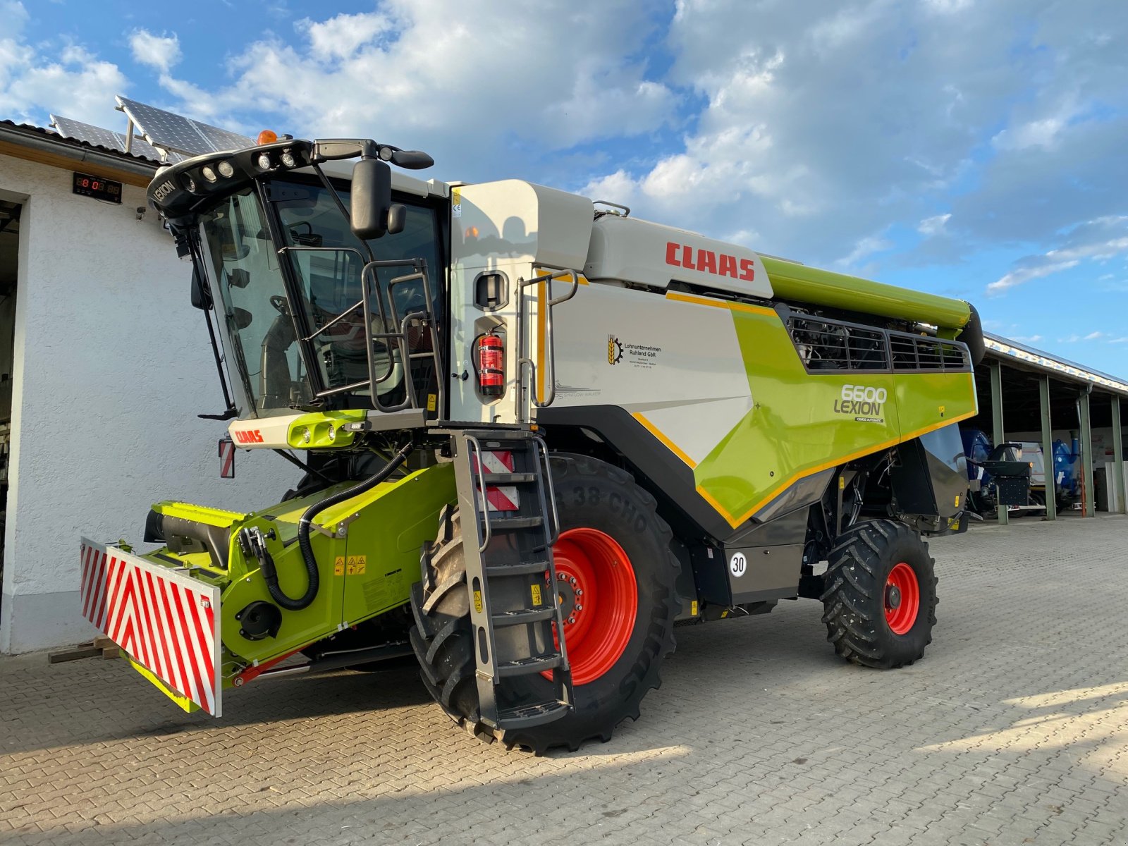 Mähdrescher от тип CLAAS Lexion 6600, Gebrauchtmaschine в Neukirchen-Balbini (Снимка 1)