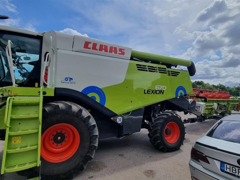 Mähdrescher typu CLAAS LEXION 670 Incl. Skærebord Vario V770. 4WD. CEMOS Cruise Pilot. 3D. XL Snegl. Profi Cam. S7 Terminal. Quantimeter. Ring til Ulrik på 40255544. Jeg snakker Jysk., Gebrauchtmaschine v Kolding (Obrázek 1)