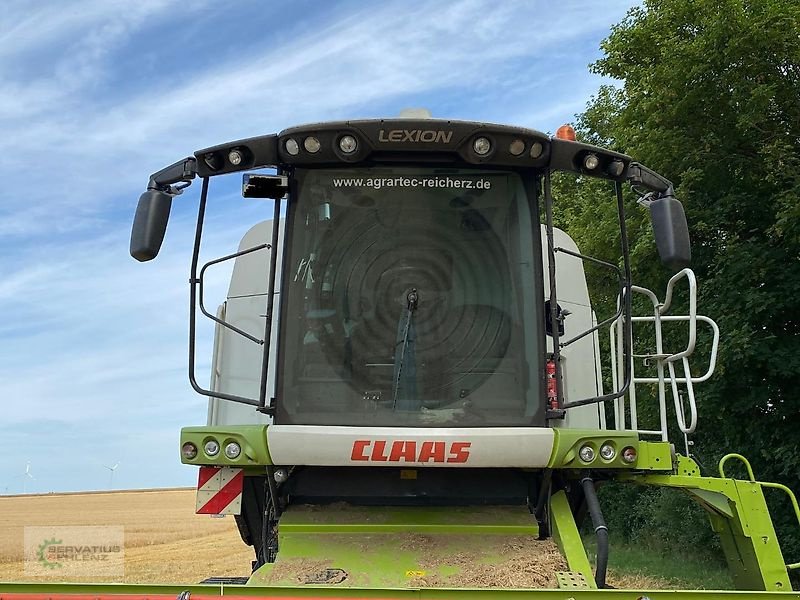 Mähdrescher tip CLAAS Lexion 670 Terra Trac mit V 750, Gebrauchtmaschine in Rittersdorf (Poză 1)