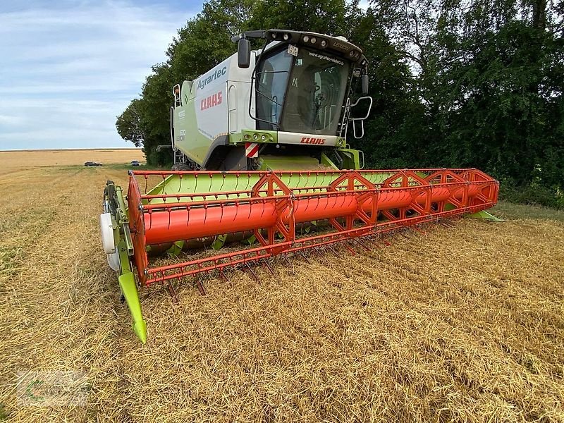 Mähdrescher tip CLAAS Lexion 670 Terra Trac mit V 750, Gebrauchtmaschine in Rittersdorf (Poză 2)