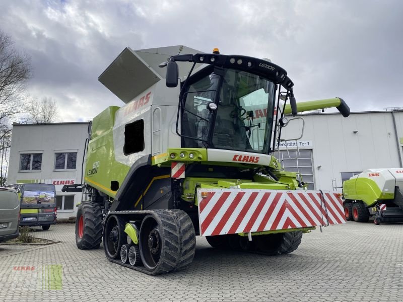 Mähdrescher Türe ait CLAAS LEXION 670 TerraTrac Allrad, Gebrauchtmaschine içinde Vohburg (resim 1)