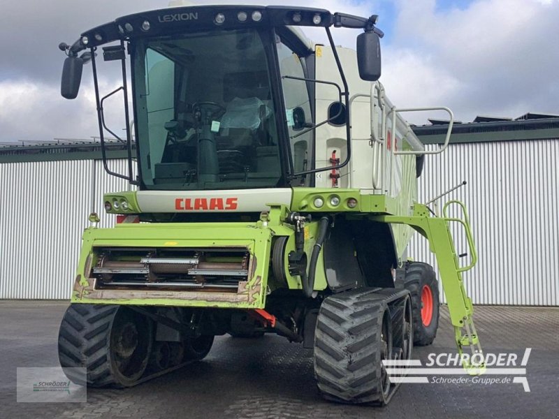 Mähdrescher от тип CLAAS LEXION 670 TT + SCHNEIDWERK V900, Gebrauchtmaschine в Lastrup (Снимка 1)