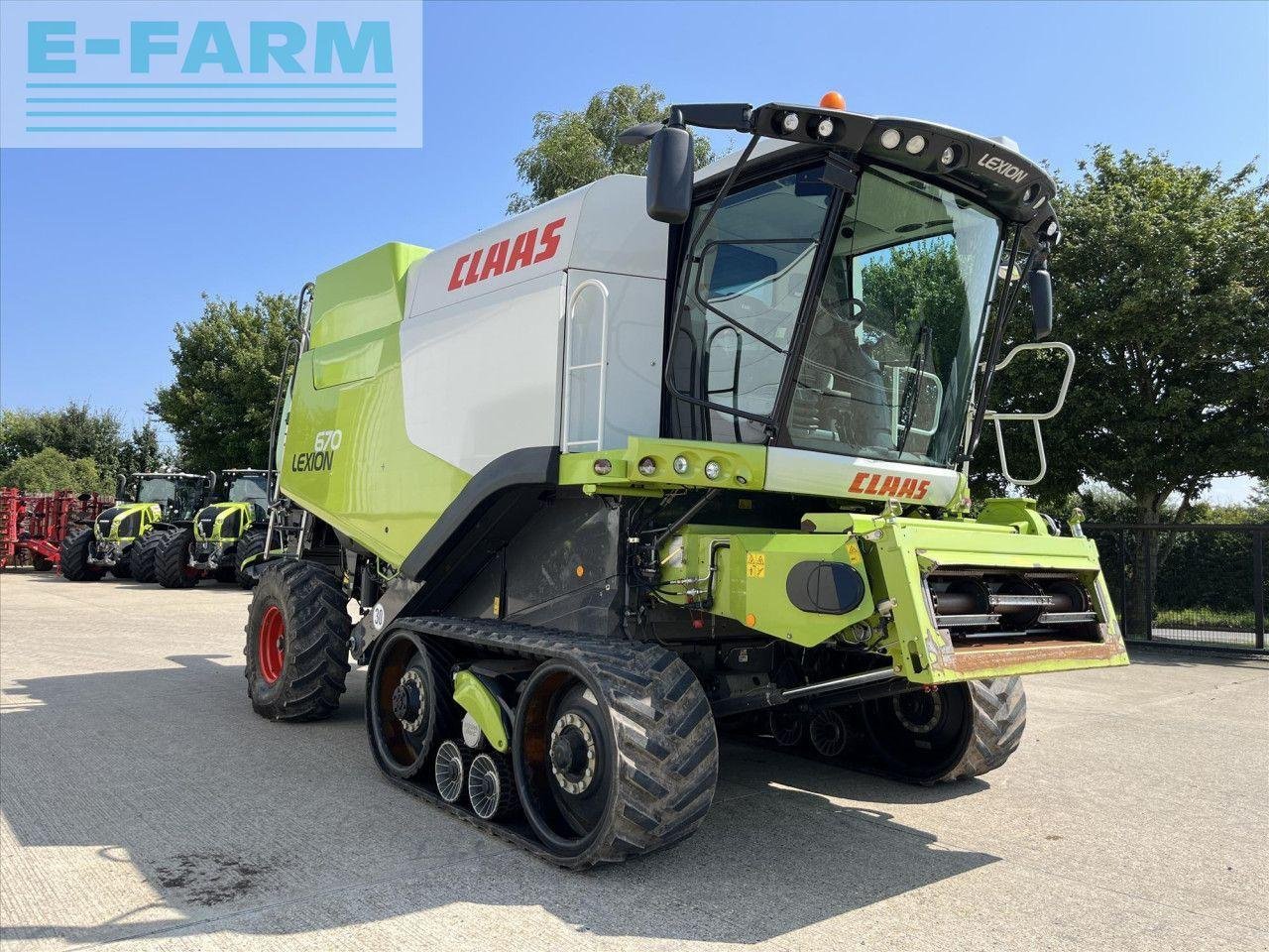 Mähdrescher des Typs CLAAS LEXION 670 TT, Gebrauchtmaschine in SUFFOLK (Bild 3)