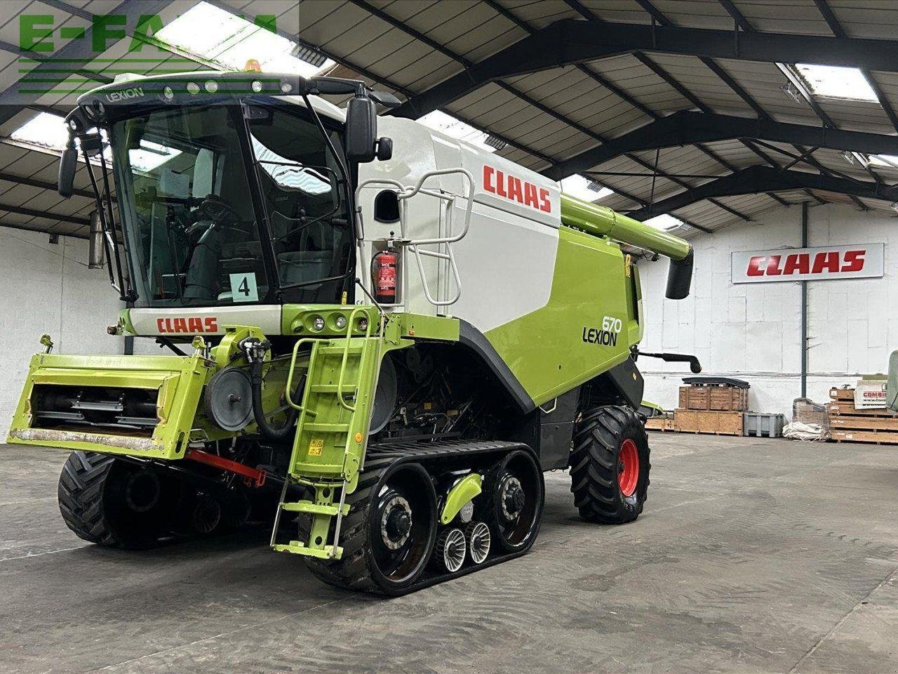 Mähdrescher typu CLAAS LEXION 670 TT, Gebrauchtmaschine v SLEAFORD (Obrázek 2)