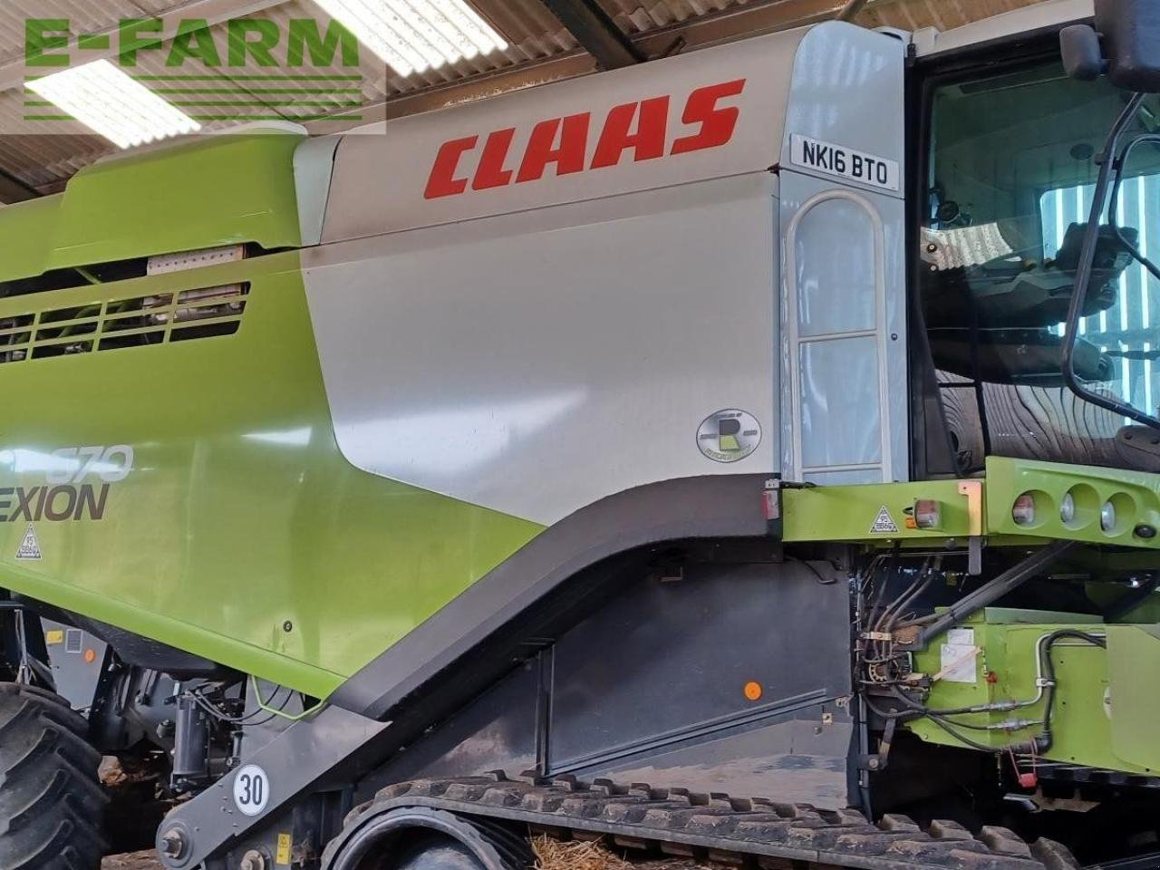 Mähdrescher del tipo CLAAS LEXION 670 TT, Gebrauchtmaschine en ALNWICK (Imagen 1)