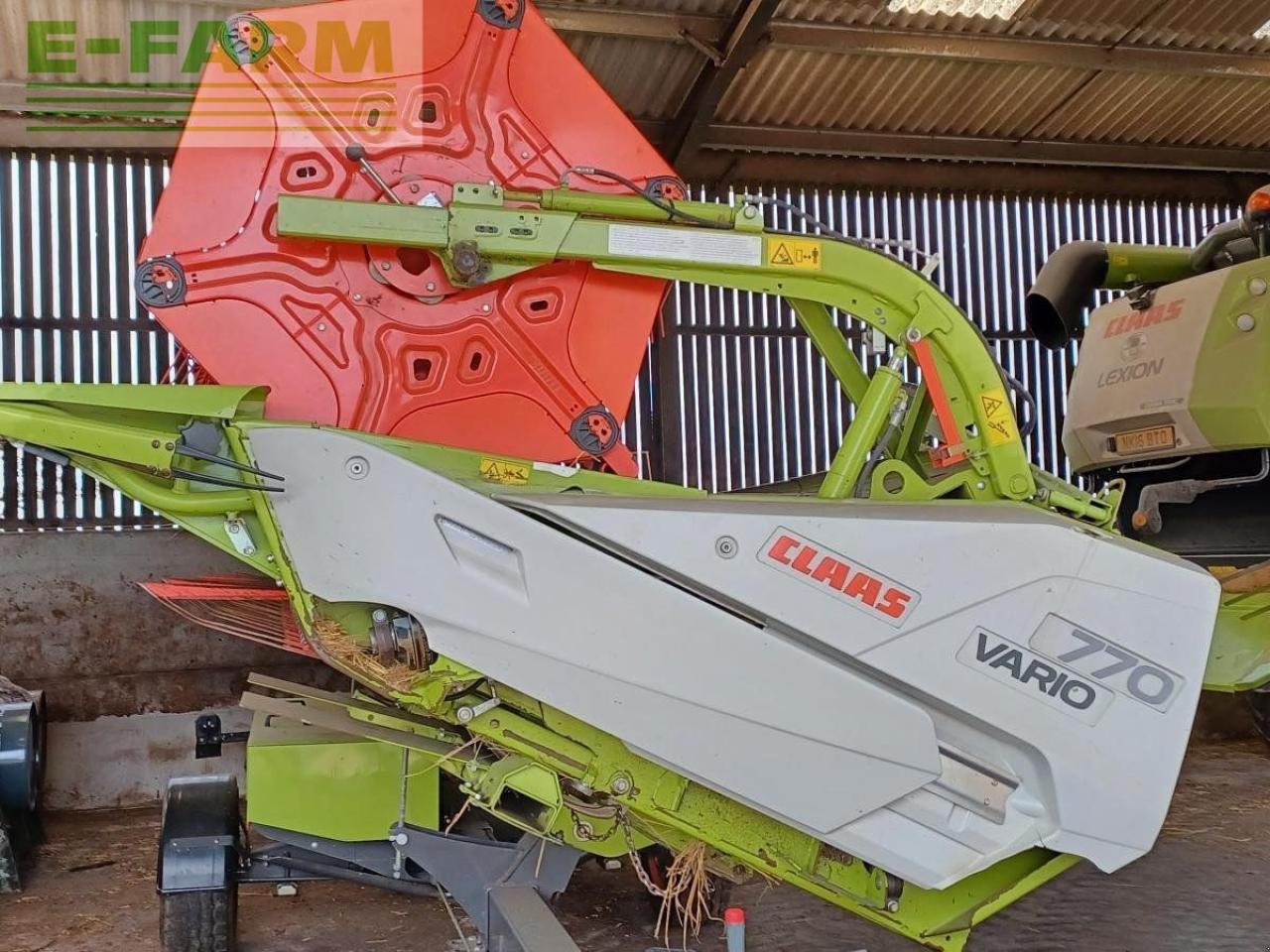 Mähdrescher del tipo CLAAS LEXION 670 TT, Gebrauchtmaschine en ALNWICK (Imagen 3)