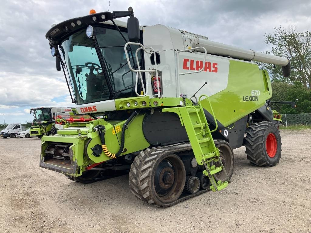 Mähdrescher Türe ait CLAAS Lexion 670 TT, Gebrauchtmaschine içinde Brønderslev (resim 7)