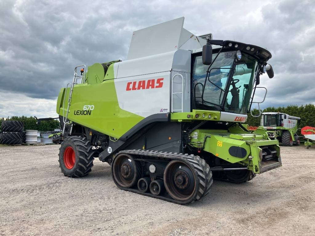 Mähdrescher del tipo CLAAS Lexion 670 TT, Gebrauchtmaschine en Brønderslev (Imagen 3)