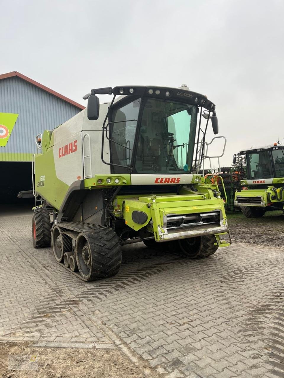 Mähdrescher del tipo CLAAS Lexion 670 TT, Gebrauchtmaschine en Schora (Imagen 3)