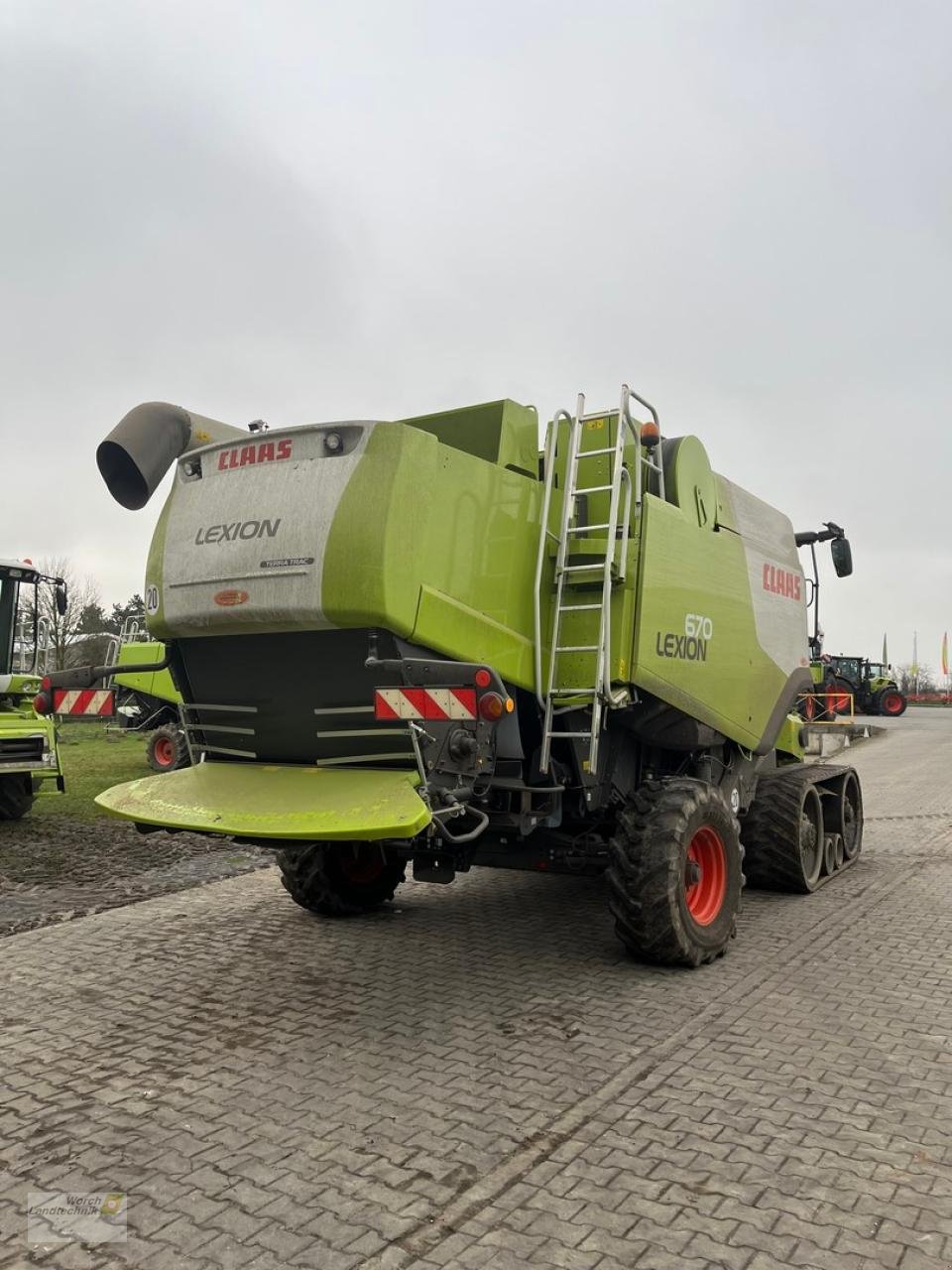 Mähdrescher del tipo CLAAS Lexion 670 TT, Gebrauchtmaschine en Schora (Imagen 4)