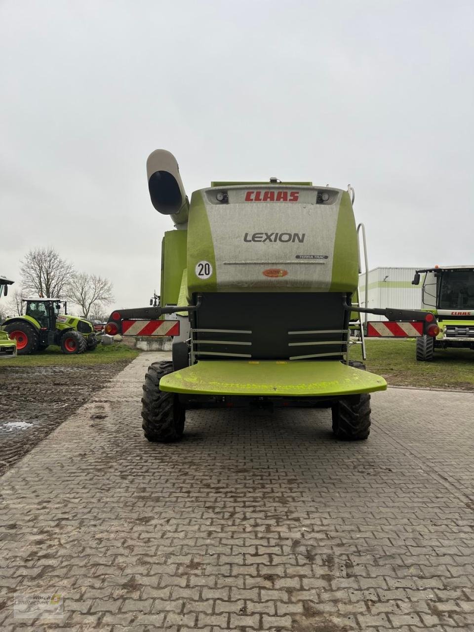 Mähdrescher del tipo CLAAS Lexion 670 TT, Gebrauchtmaschine en Schora (Imagen 5)