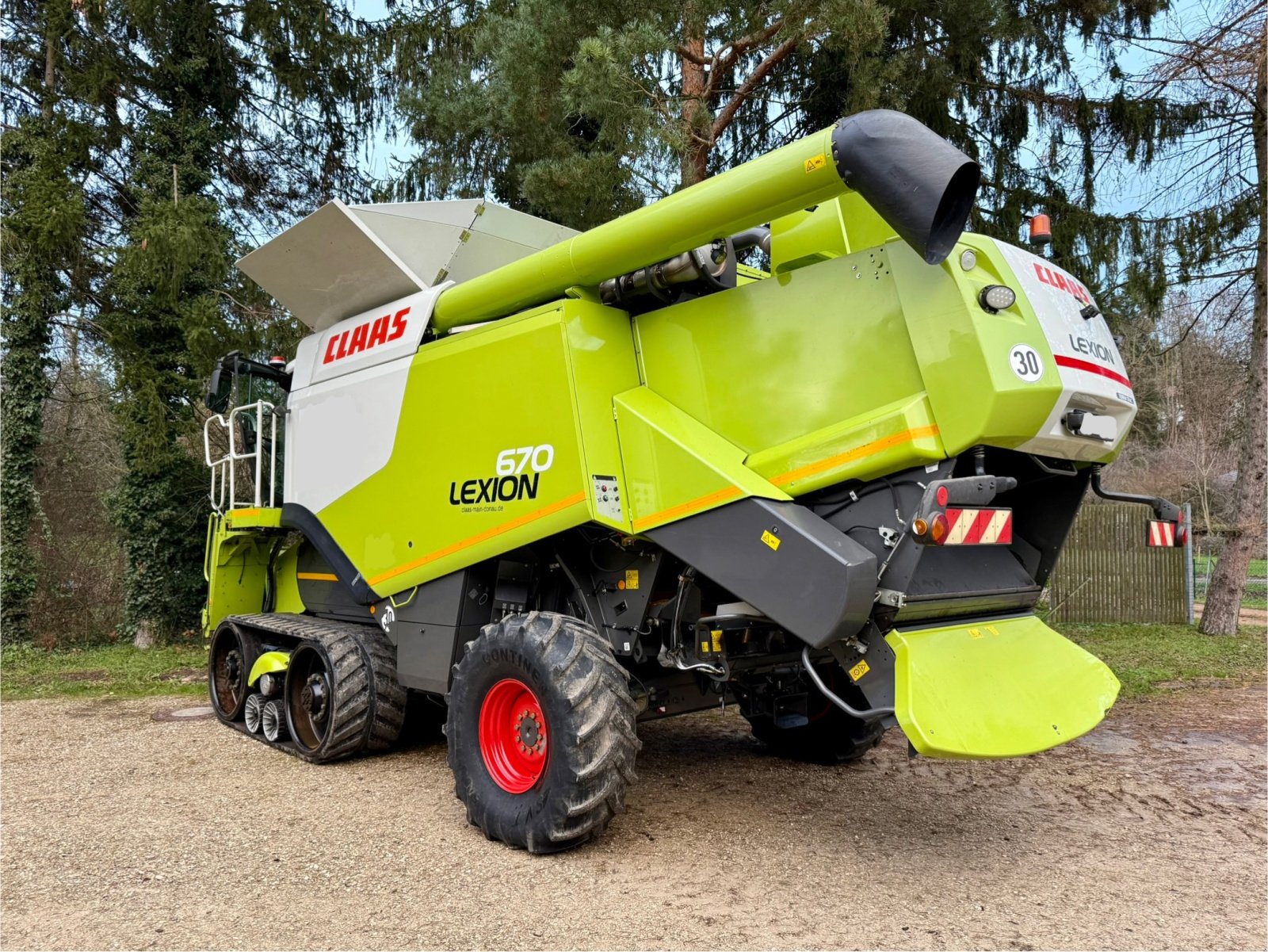 Mähdrescher del tipo CLAAS Lexion 670 TT, Gebrauchtmaschine en Pörnbach (Imagen 2)