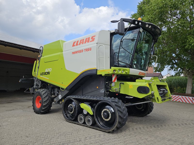 Mähdrescher des Typs CLAAS Lexion 670 TT, Gebrauchtmaschine in Senden (Bild 1)