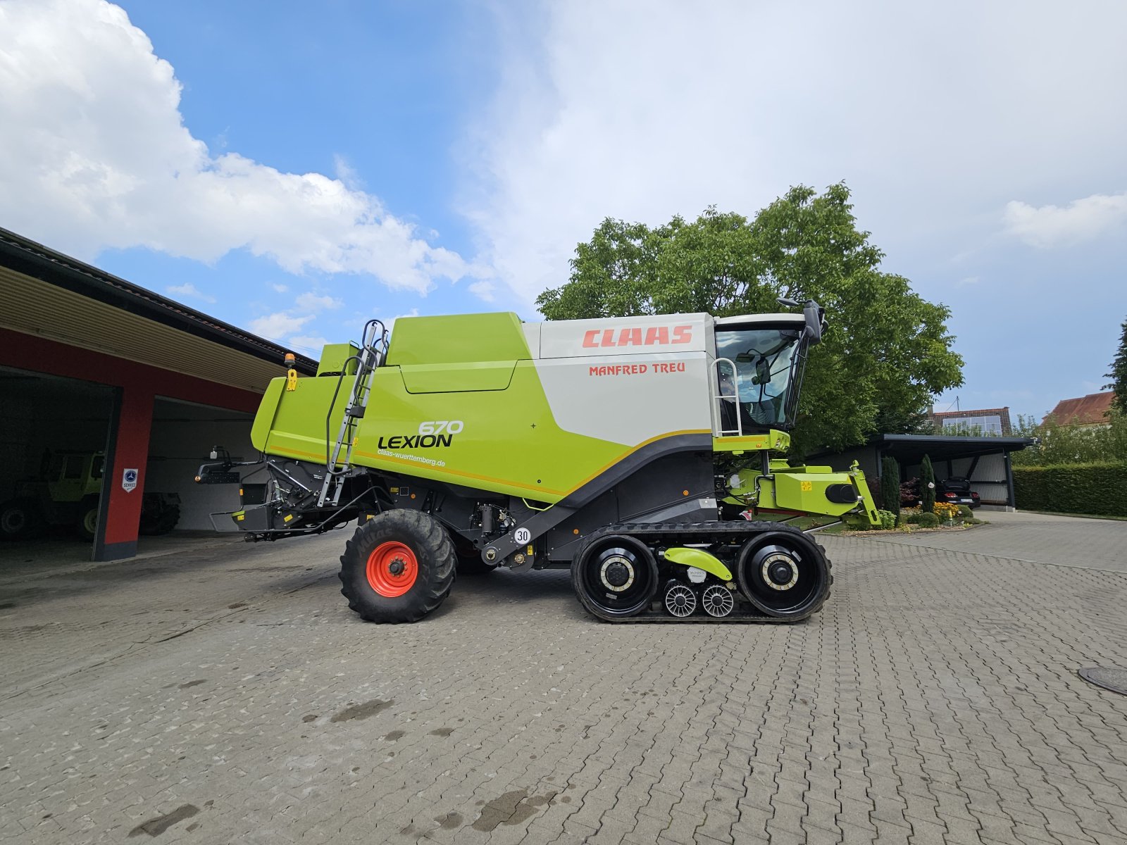 Mähdrescher tip CLAAS Lexion 670 TT, Gebrauchtmaschine in Senden (Poză 2)