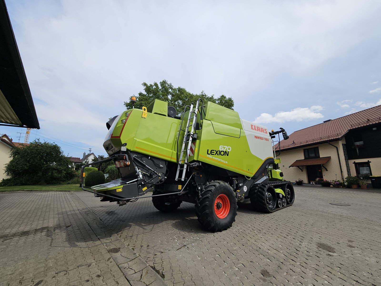 Mähdrescher tip CLAAS Lexion 670 TT, Gebrauchtmaschine in Senden (Poză 3)