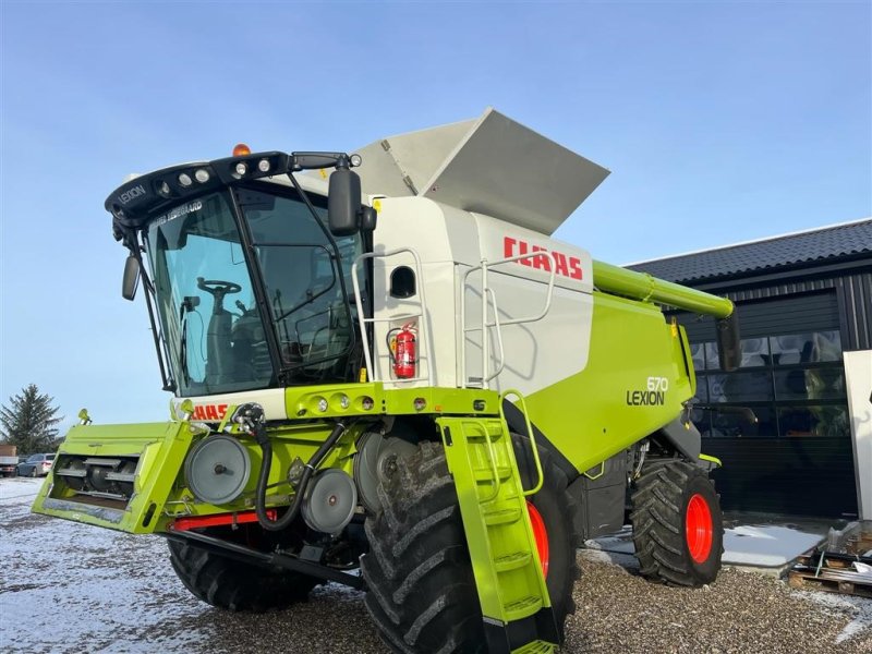 Mähdrescher от тип CLAAS LEXION 670, Gebrauchtmaschine в Mariager