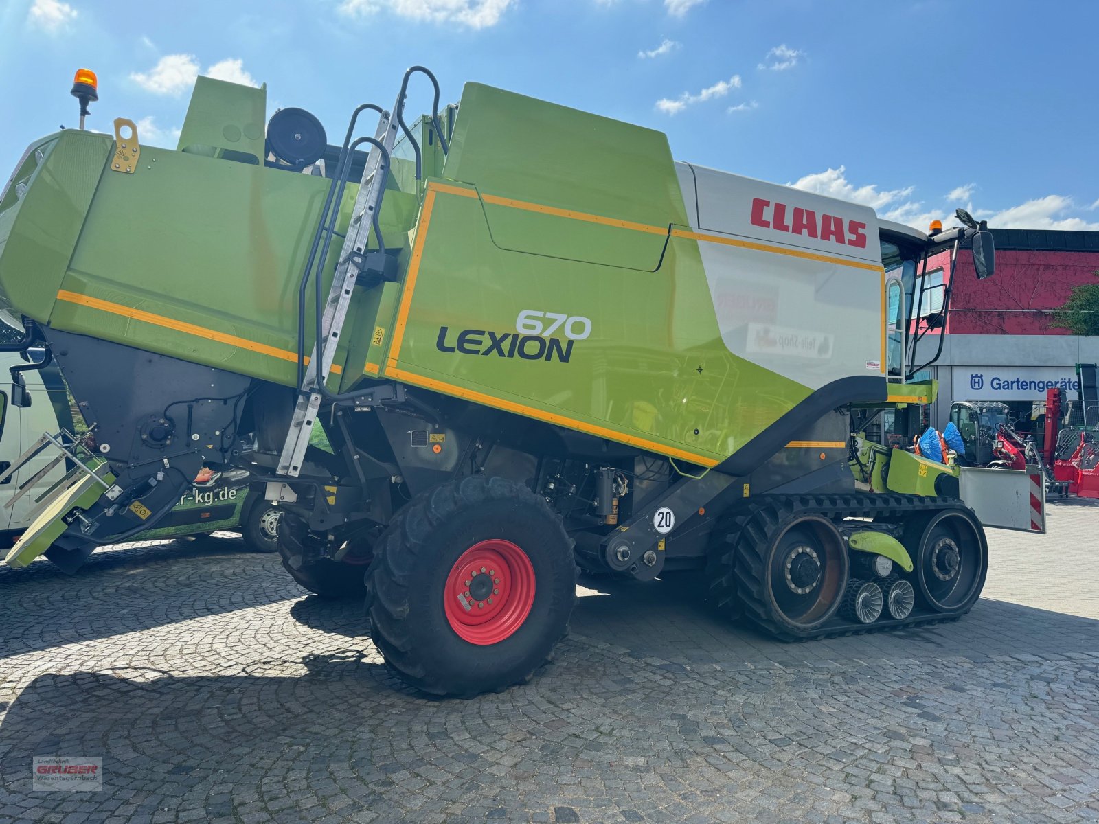 Mähdrescher του τύπου CLAAS Lexion 670, Gebrauchtmaschine σε Dorfen (Φωτογραφία 3)