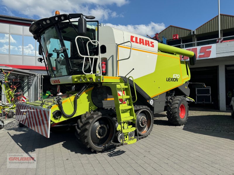 Mähdrescher του τύπου CLAAS Lexion 670, Gebrauchtmaschine σε Dorfen (Φωτογραφία 1)