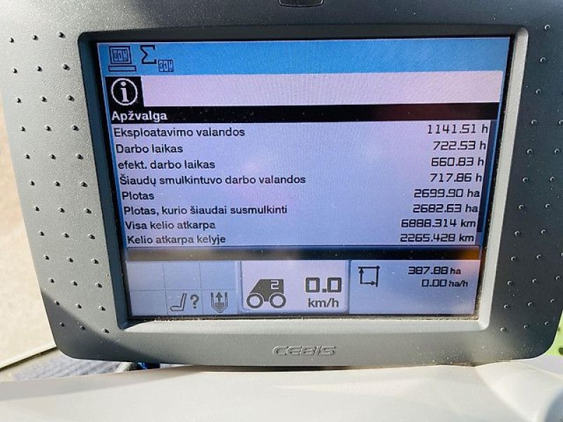 Mähdrescher Türe ait CLAAS LEXION 670, Gebrauchtmaschine içinde Kaunas (resim 12)