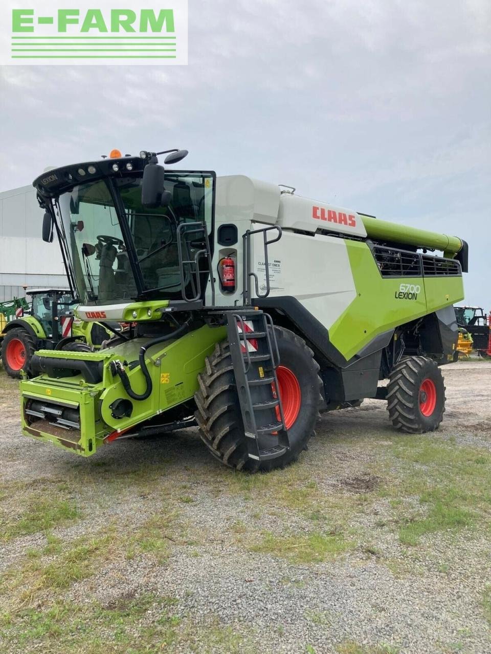 Mähdrescher typu CLAAS lexion 6700 business, Gebrauchtmaschine v BLENDECQUES (Obrázek 1)