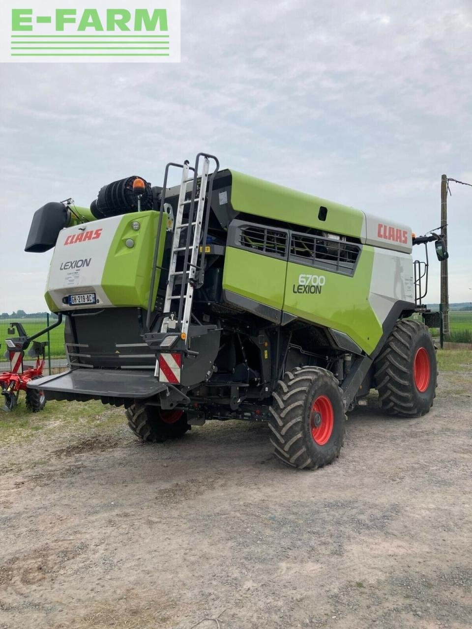 Mähdrescher a típus CLAAS lexion 6700 business, Gebrauchtmaschine ekkor: BLENDECQUES (Kép 3)