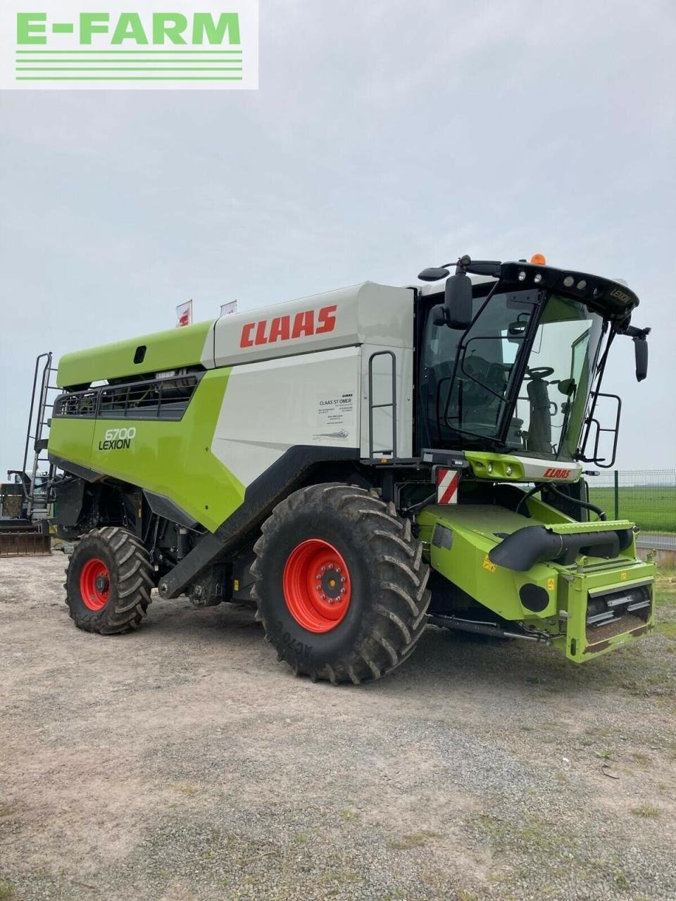 Mähdrescher a típus CLAAS lexion 6700 business, Gebrauchtmaschine ekkor: BLENDECQUES (Kép 4)