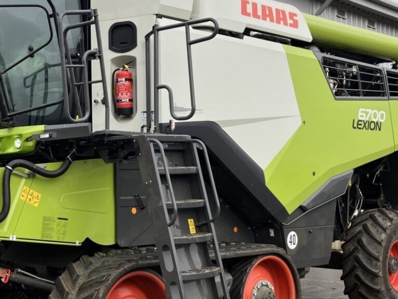 Mähdrescher Türe ait CLAAS Lexion 6700 TERRA TRACKS OG KUN 670 TIMER!, Gebrauchtmaschine içinde Nørager (resim 1)