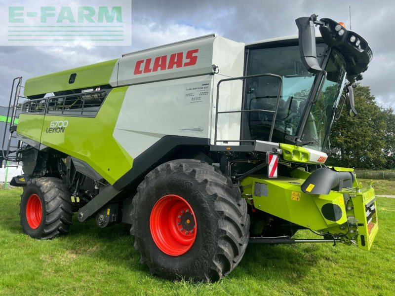 Mähdrescher des Typs CLAAS lexion 6700, Gebrauchtmaschine in PONTIVY (56 - MORBIHAN) (Bild 1)