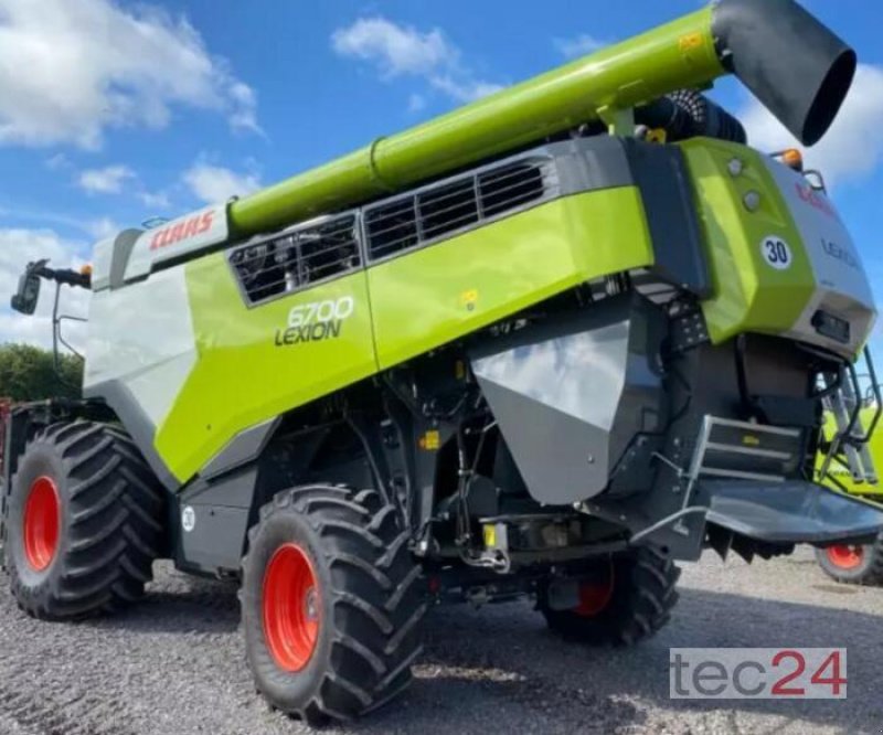 Mähdrescher du type CLAAS lexion 6700, Gebrauchtmaschine en Östringen (Photo 1)