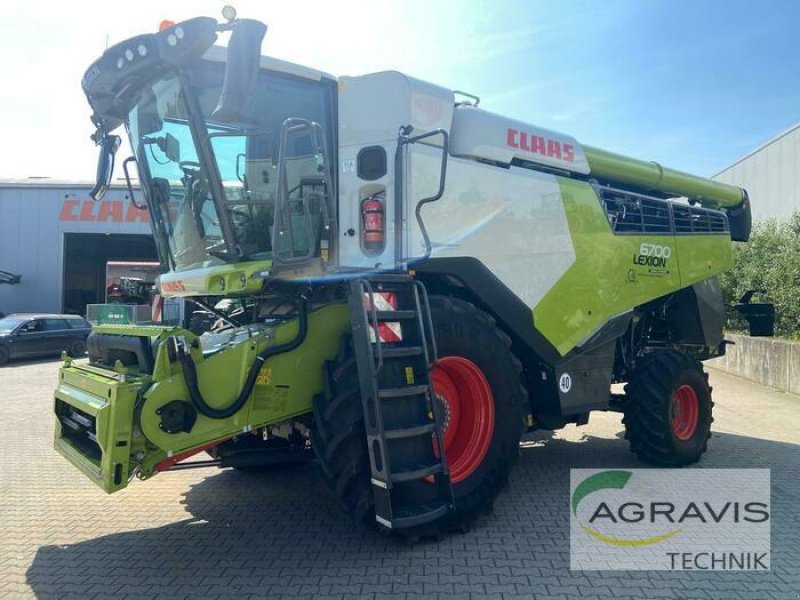 Mähdrescher des Typs CLAAS LEXION 6700, Vorführmaschine in Alpen (Bild 5)