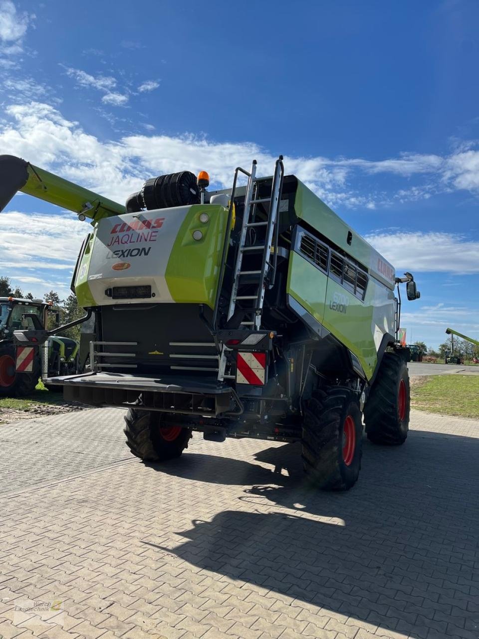 Mähdrescher Türe ait CLAAS Lexion 6700, Gebrauchtmaschine içinde Schora (resim 4)