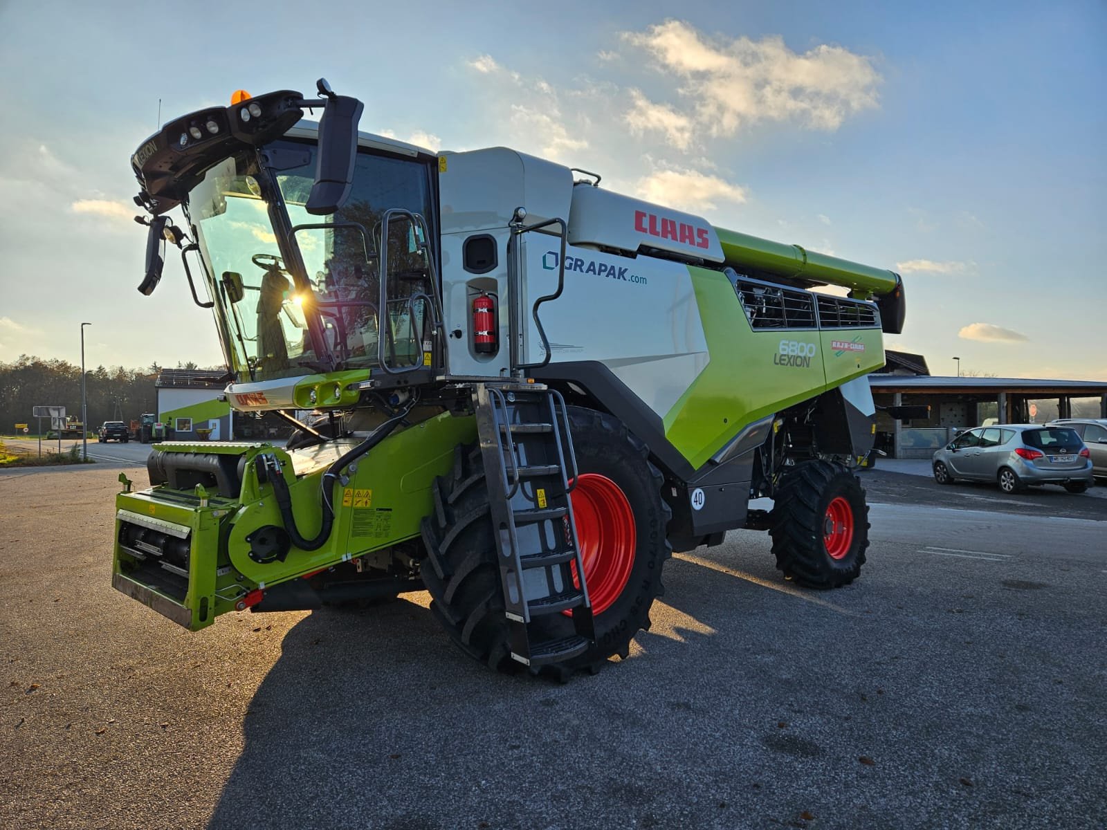 Mähdrescher tipa CLAAS LEXION 6800, Gebrauchtmaschine u Naklo (Slika 12)