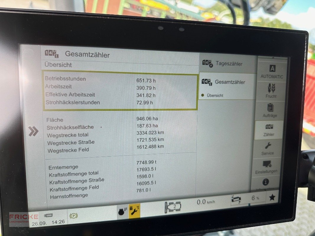 Mähdrescher des Typs CLAAS Lexion 6800, Gebrauchtmaschine in Bockel - Gyhum (Bild 15)