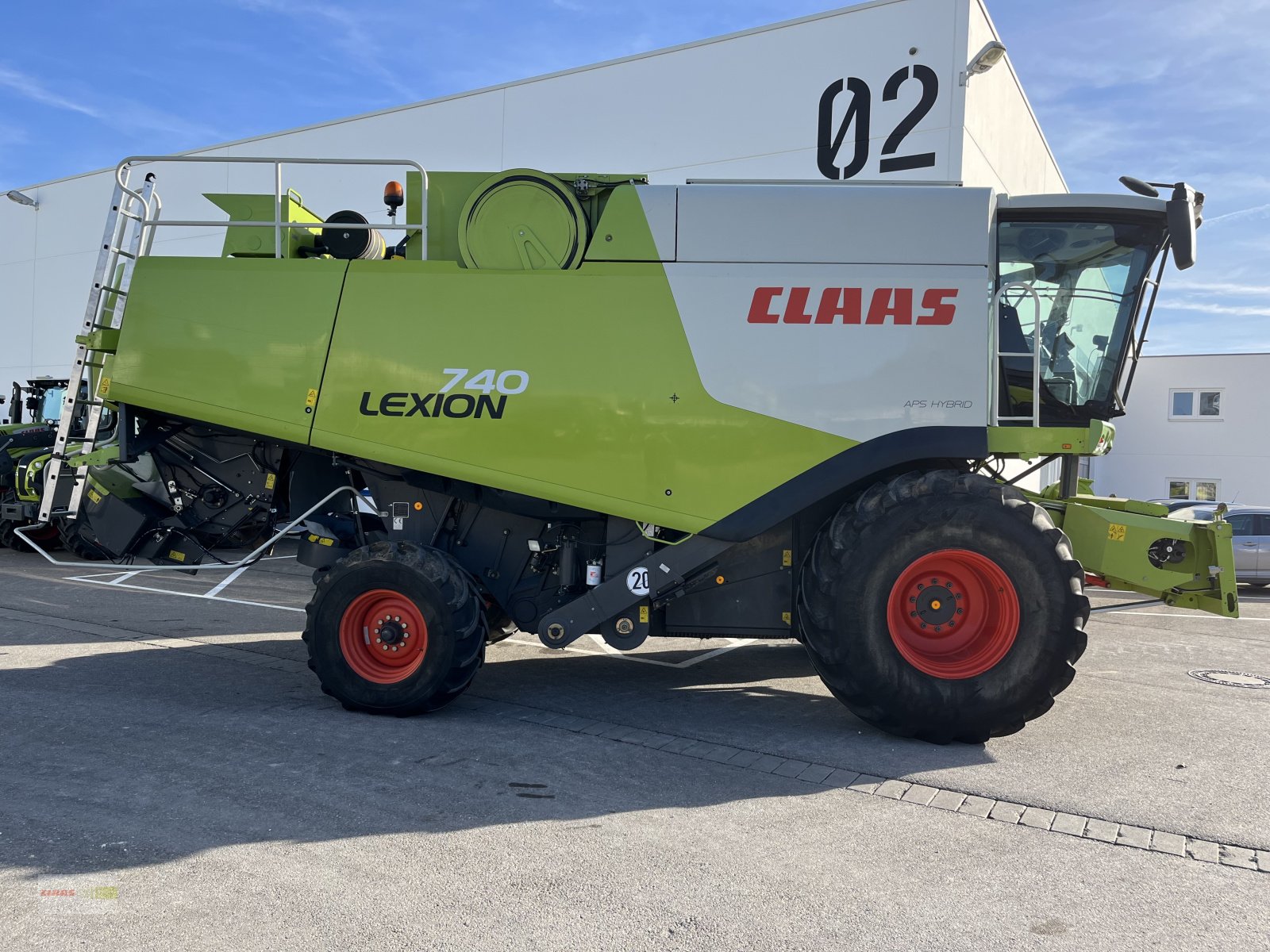 Mähdrescher typu CLAAS Lexion 740 PREIS REDUZIERT !!!, Gebrauchtmaschine w Neuenstein (Zdjęcie 1)