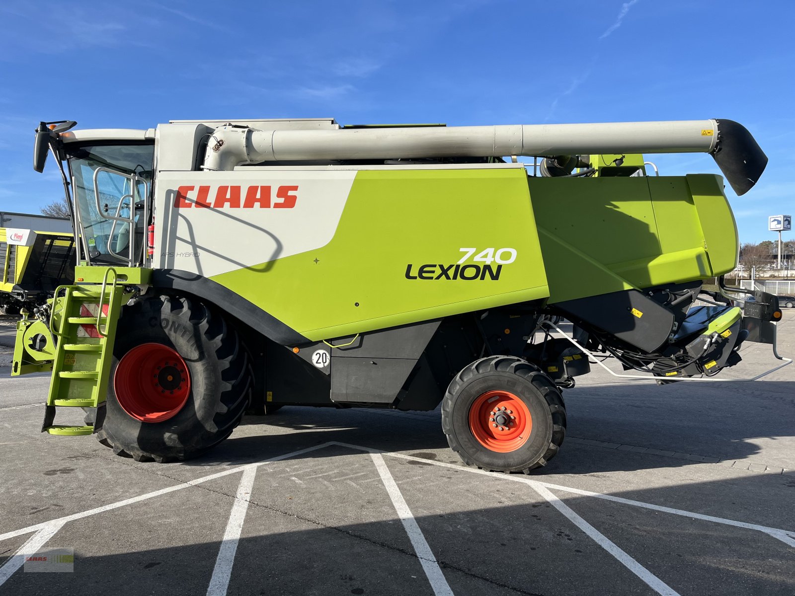 Mähdrescher Türe ait CLAAS Lexion 740 PREIS REDUZIERT !!!, Gebrauchtmaschine içinde Neuenstein (resim 2)