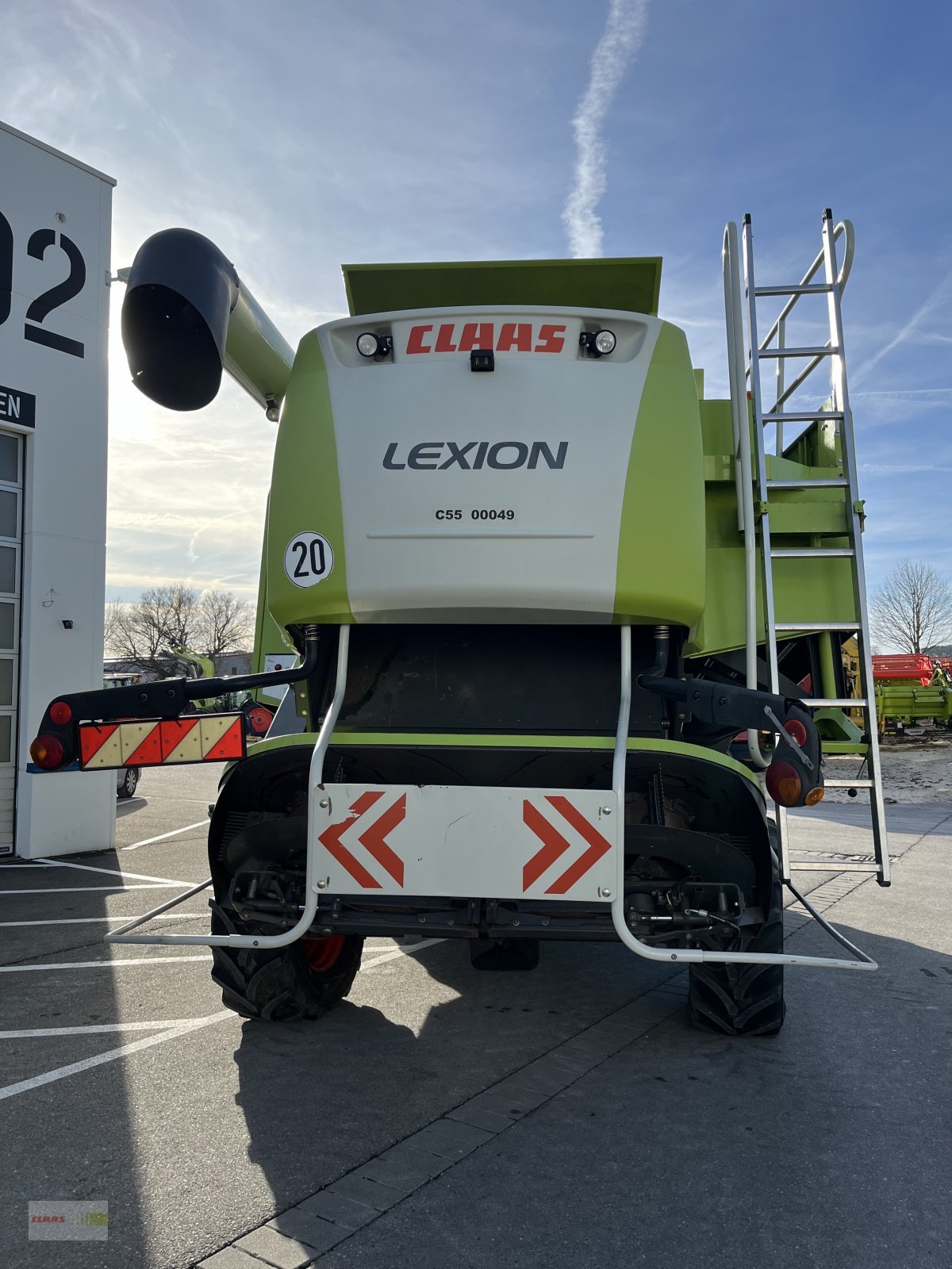 Mähdrescher Türe ait CLAAS Lexion 740 PREIS REDUZIERT !!!, Gebrauchtmaschine içinde Neuenstein (resim 3)