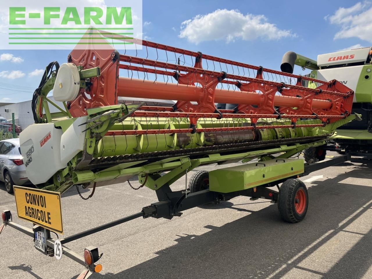 Mähdrescher a típus CLAAS lexion 740 t4f location, Gebrauchtmaschine ekkor: BLENDECQUES (Kép 5)