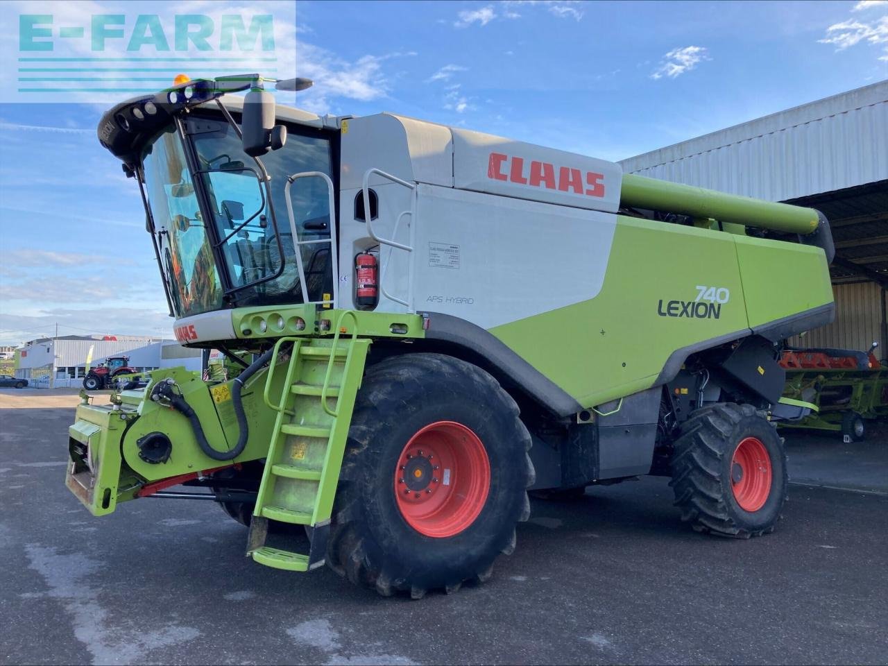 Mähdrescher от тип CLAAS lexion 740 t4i, Gebrauchtmaschine в CHEMINOT (57 - MOSELLE) (Снимка 1)