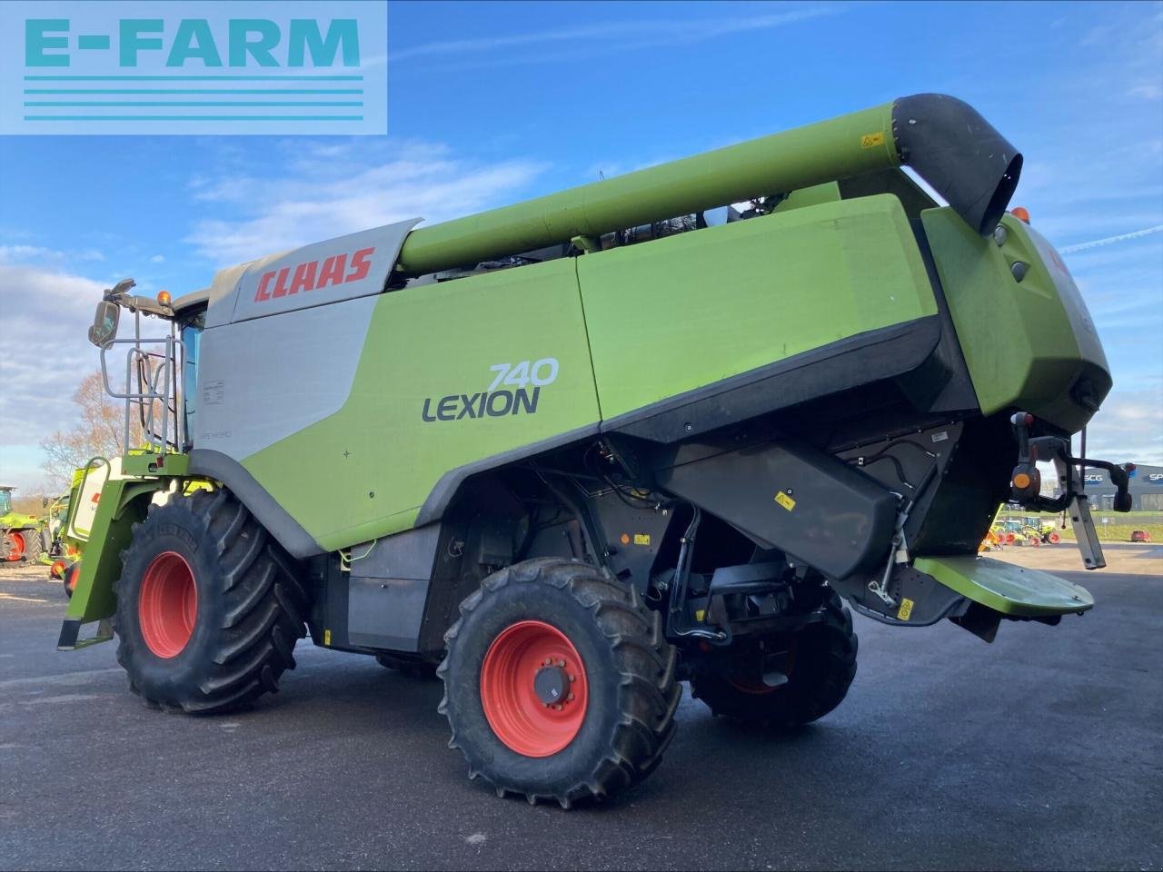 Mähdrescher от тип CLAAS lexion 740 t4i, Gebrauchtmaschine в CHEMINOT (57 - MOSELLE) (Снимка 3)