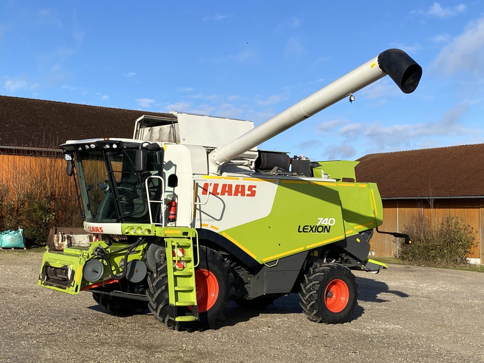 Mähdrescher del tipo CLAAS Lexion 740, Gebrauchtmaschine en Hemau (Imagen 1)