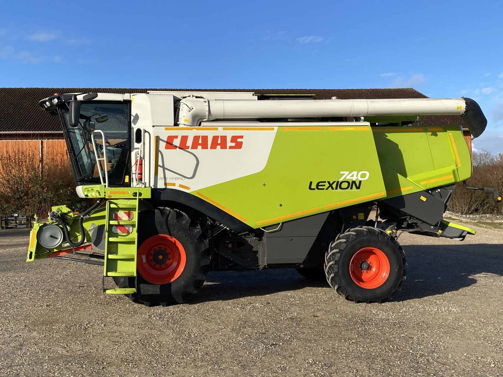 Mähdrescher del tipo CLAAS Lexion 740, Gebrauchtmaschine en Hemau (Imagen 5)