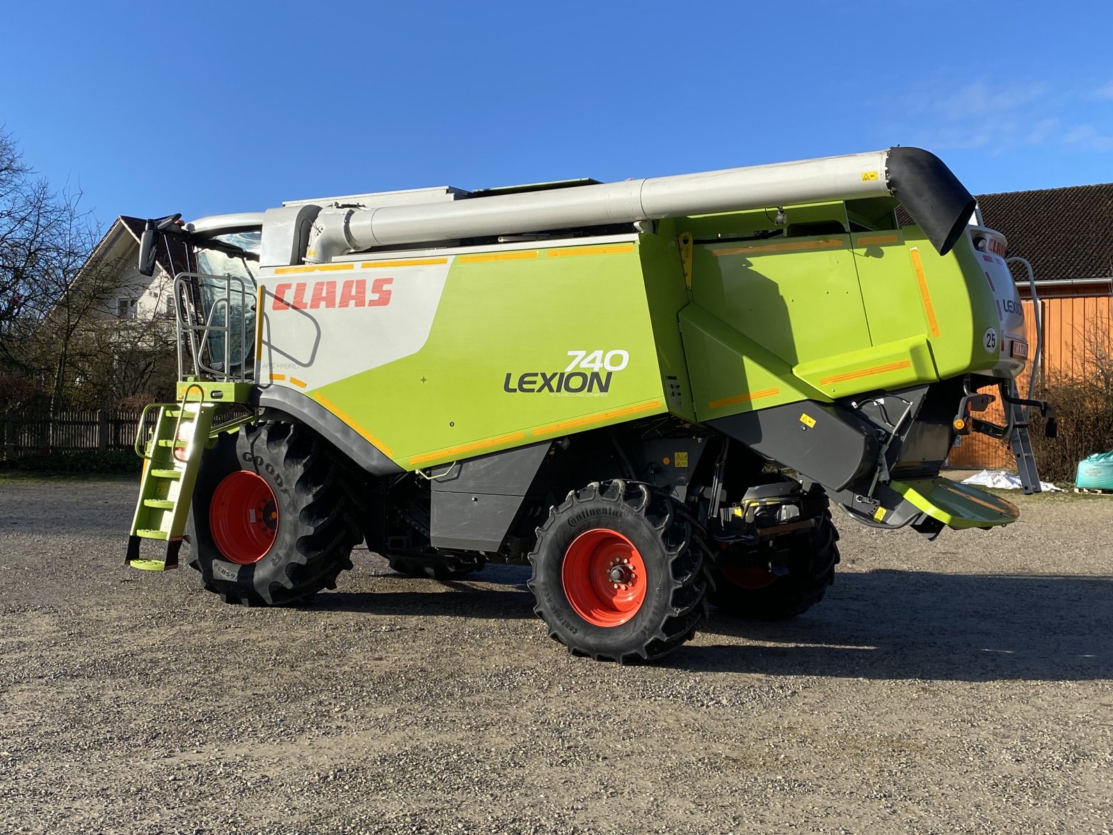 Mähdrescher del tipo CLAAS Lexion 740, Gebrauchtmaschine en Hemau (Imagen 7)