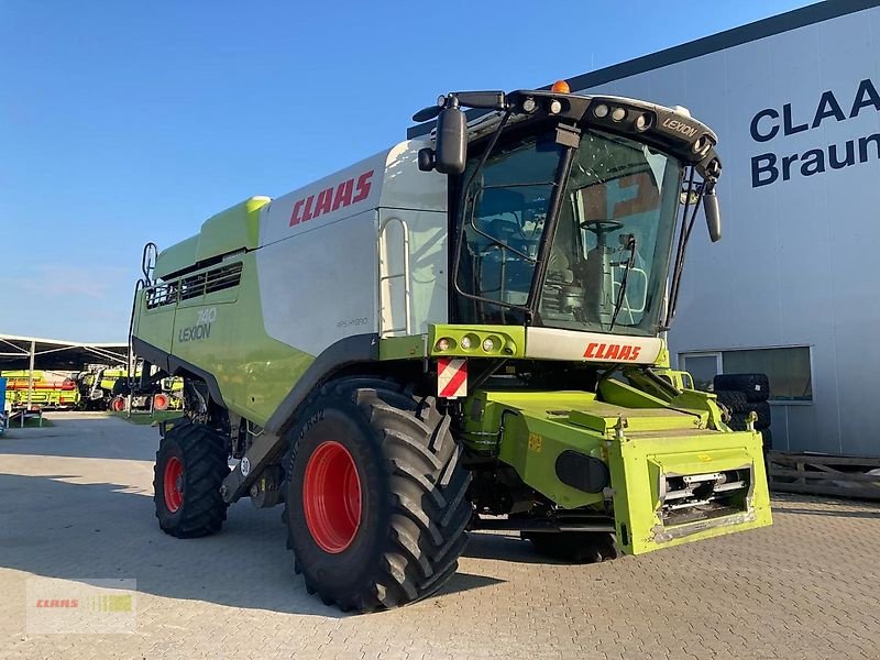 Mähdrescher del tipo CLAAS Lexion 740, Gebrauchtmaschine In Schwülper (Immagine 9)