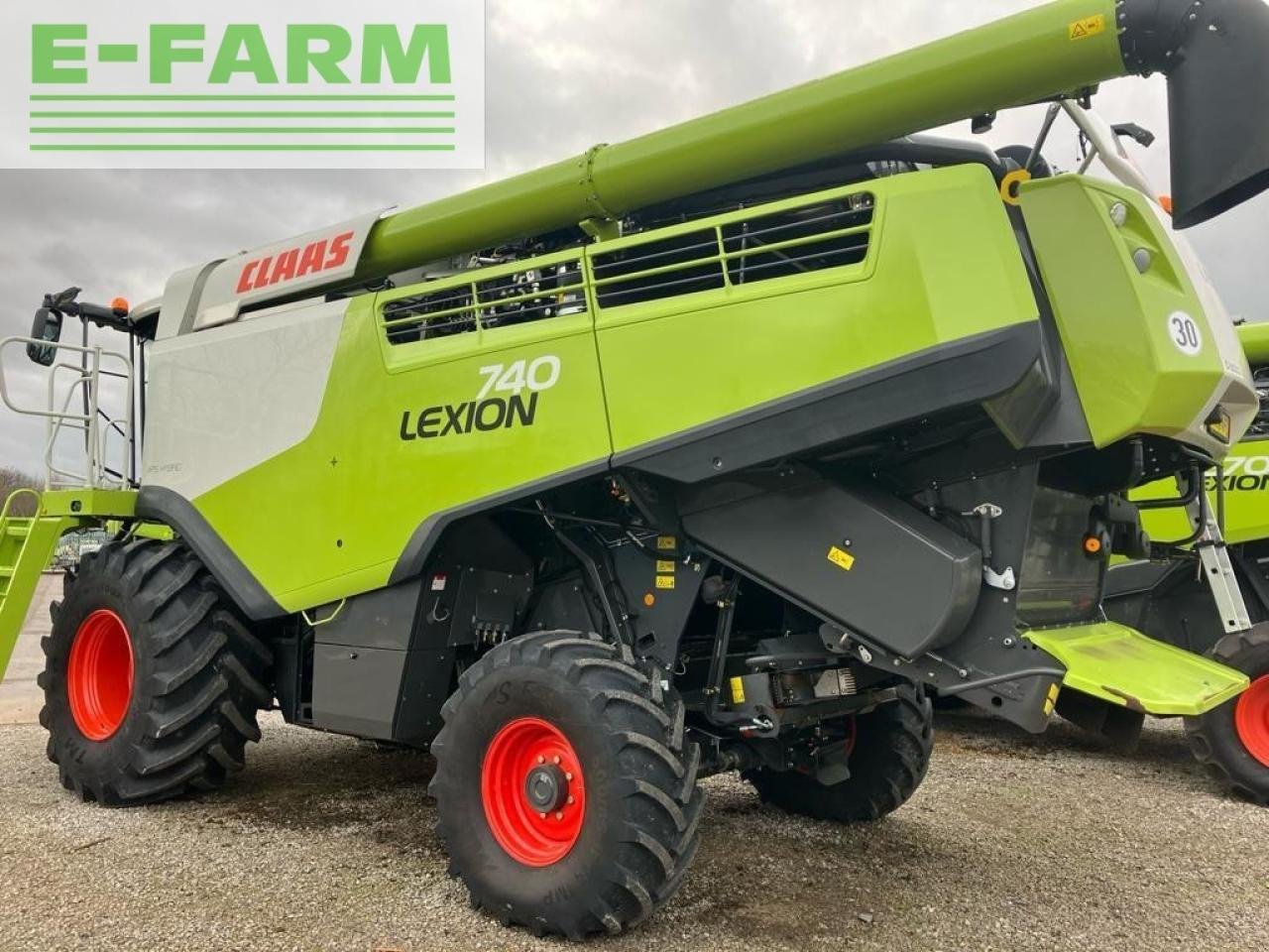 Mähdrescher za tip CLAAS LEXION 740, Gebrauchtmaschine u SINDERBY, THIRSK (Slika 1)