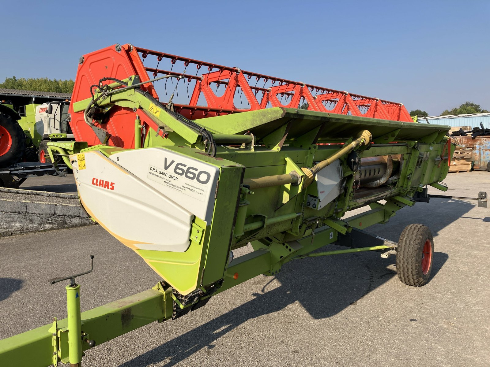 Mähdrescher typu CLAAS LEXION 740, Gebrauchtmaschine w BLENDECQUES (Zdjęcie 10)