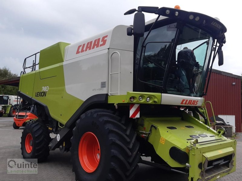 Mähdrescher типа CLAAS Lexion 740, Gebrauchtmaschine в Lichtenau-Kleinenberg