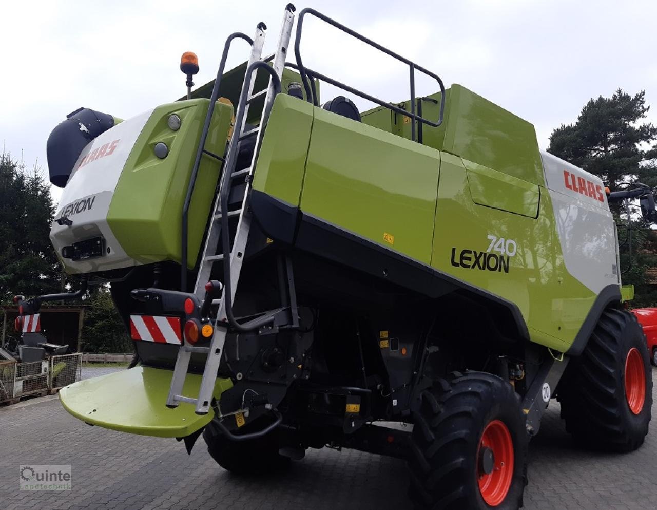 Mähdrescher Türe ait CLAAS Lexion 740, Gebrauchtmaschine içinde Lichtenau-Kleinenberg (resim 2)