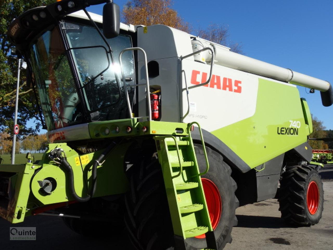 Mähdrescher Türe ait CLAAS Lexion 740, Gebrauchtmaschine içinde Lichtenau-Kleinenberg (resim 1)